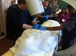 Banner paciente camilla